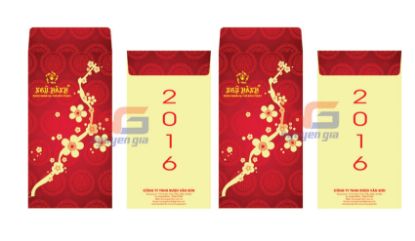 Hình ảnh của in bao lì xì