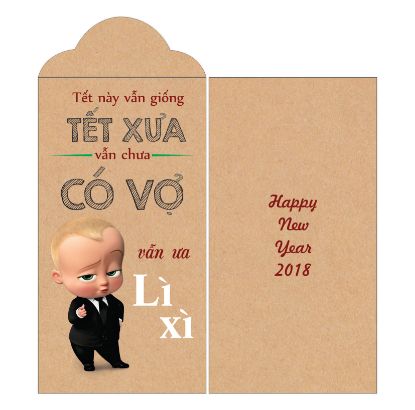 Hình ảnh của bao lì xì đẹp, in bao lì xì giá rẻ