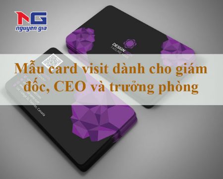 Hiển thị chi tiết cho Mẫu card visit dành cho giám đốc – CEO và trưởng phòng Hình ảnh cho bài viết Mẫu card visit dành cho giám đốc – CEO và trưởng phòng
