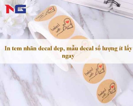 Hình ảnh cho bài viết In tem nhãn decal đẹp, mẫu decal số lượng ít lấy ngay