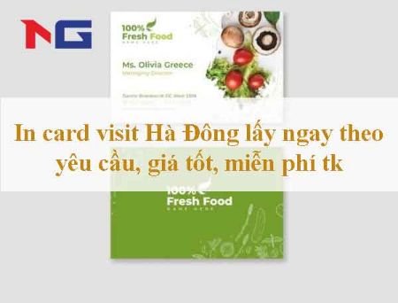 Hiển thị chi tiết cho In card visit Hà Đông lấy ngay theo yêu cầu, giá tốt, miễn phí tk Hình ảnh cho bài viết In card visit Hà Đông lấy ngay theo yêu cầu, giá tốt, miễn phí tk