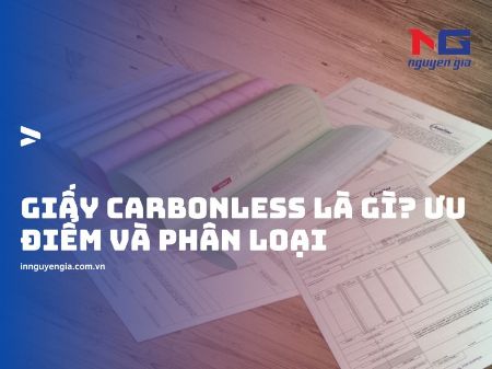Hình ảnh cho bài viết Giấy Carbonless là gì? Ưu điểm và phân loại giấy Carbonless