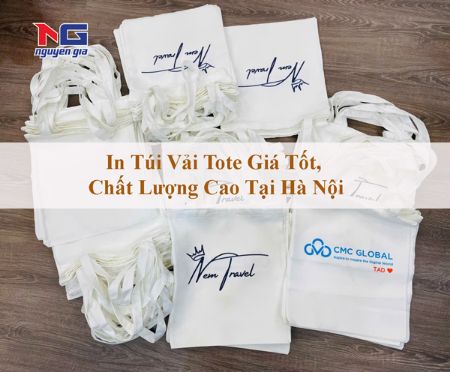 Hình ảnh cho bài viết In Túi Vải Tote Giá Tốt, Nhiều Mẫu Mã Túi Đa Dạng