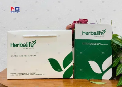 Hình ảnh của Mẫu túi giấy thương hiệu Herbalifie