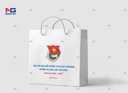 Hình ảnh của Mẫu túi giấy Đoàn TNCS Hồ Chí Minh