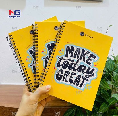 Hình ảnh của Mẫu sổ tay lò xo TDT Asia