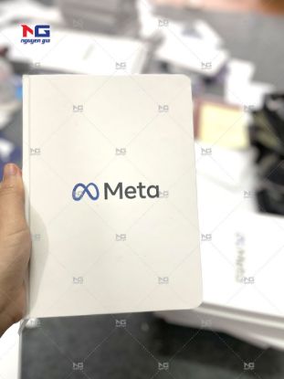 Hình ảnh của Mẫu sổ tay bìa cứng Meta đẹp