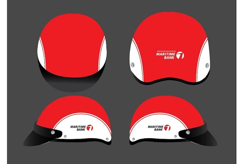 Dịch vụ in logo lên mũ bảo hiểm giá rẻ