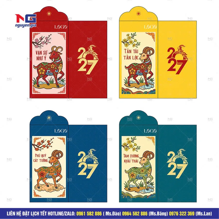 bao lì xì đẹp chuyên nghiệp
