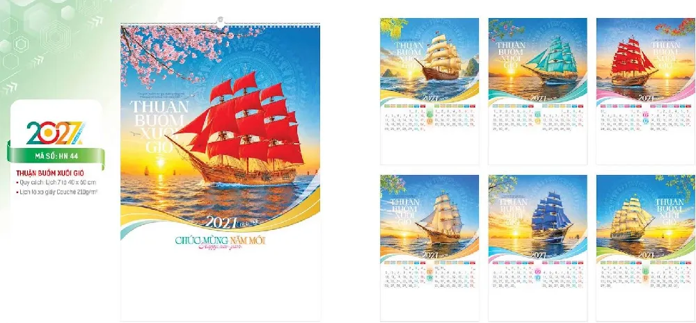 mẫu lịch tết ngành logistics đẹp 