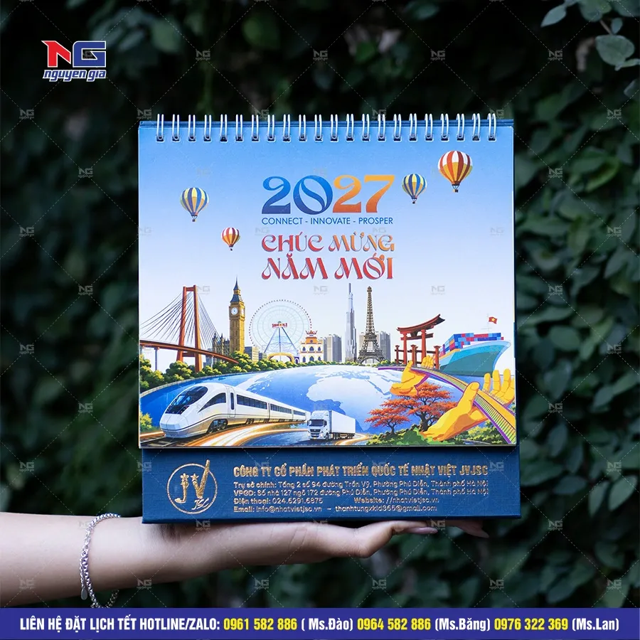 in lịch tết 2027 các mẫu bạn nên tham khảo