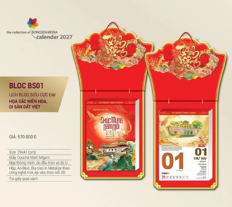 in lịch tết đẹp 2027