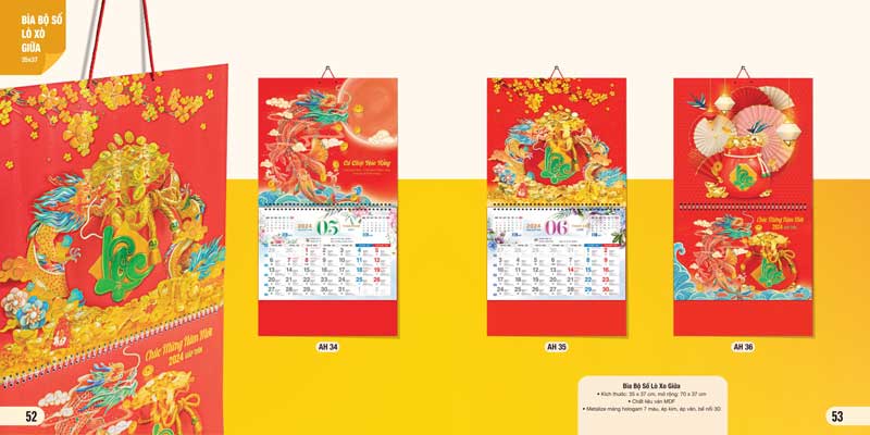 Lịch tết theo tuần 2024