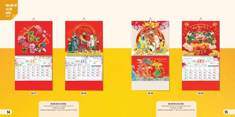 Lịch lò xo giữa