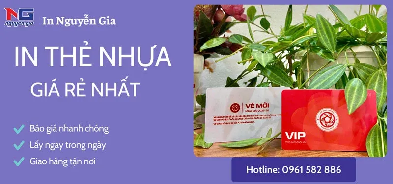 Banner in thẻ nhựa giá rẻ
