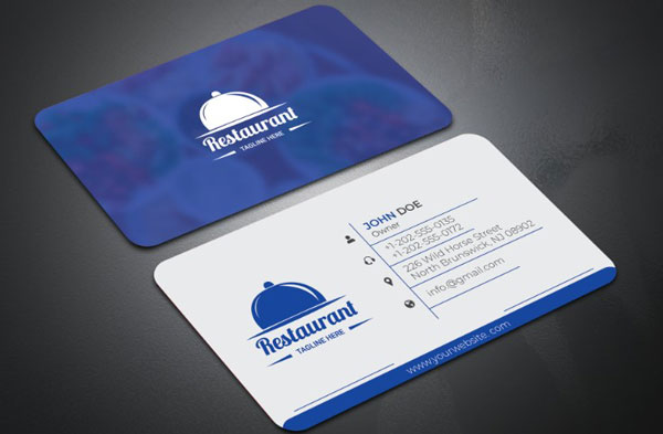 mẫu card quán ăn đẹp xuất sắc