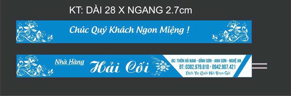 mẫu bao đũa nhà hàng hải còi