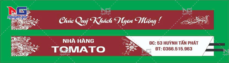 bao đũa nhà hàng tomato