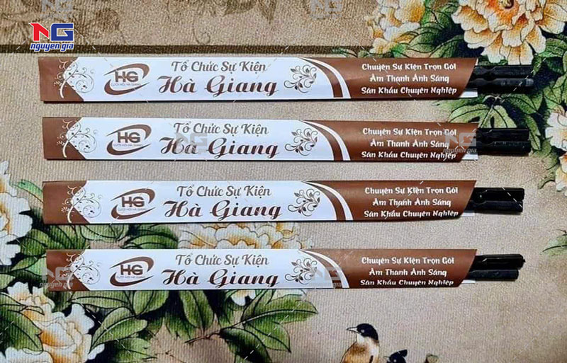 mẫu in bao đũa tổ chức sự kiện 