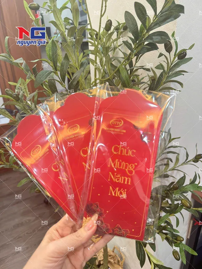 mẫu bao lì xì thực tế