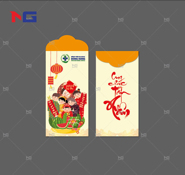 mẫu thiết kế lì xì tết 2024