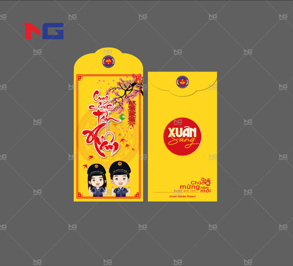 mẫu thiết kế lì xì mã 03