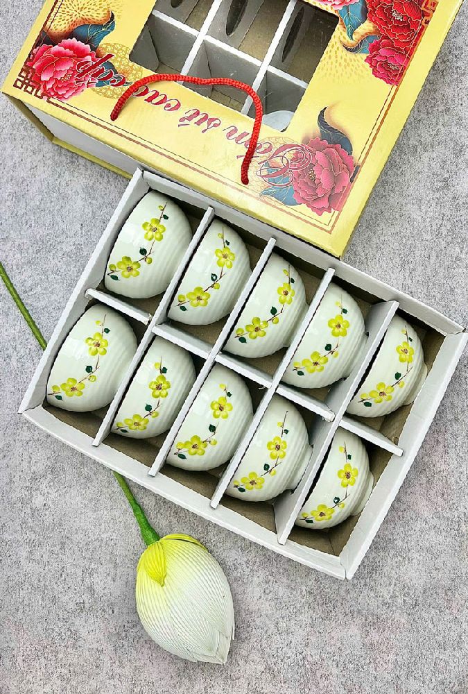 mẫu bát đĩa logo theo yêu cầu