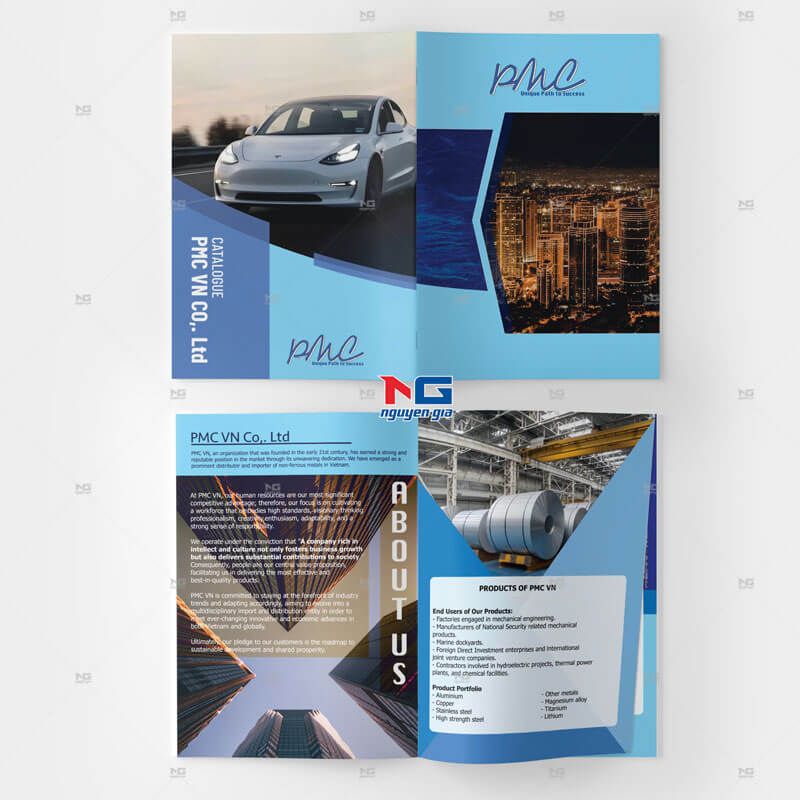mẫu catalog Hà Nội