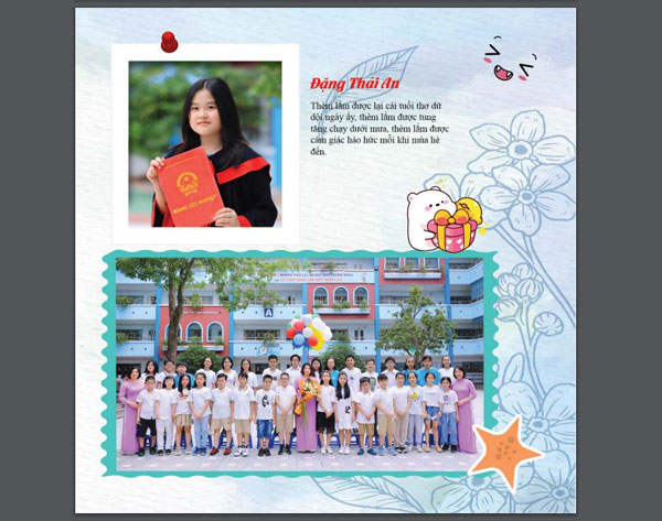 kỷ yếu đẹp học sinh