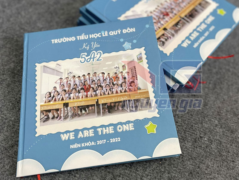 Mẫu kỷ yếu đã làm cho khách hàng