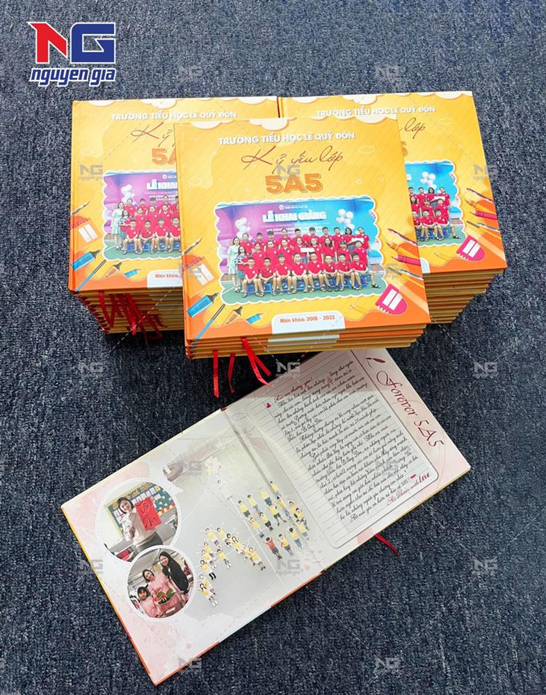 Mẫu kỷ yếu tiểu học lớp 5