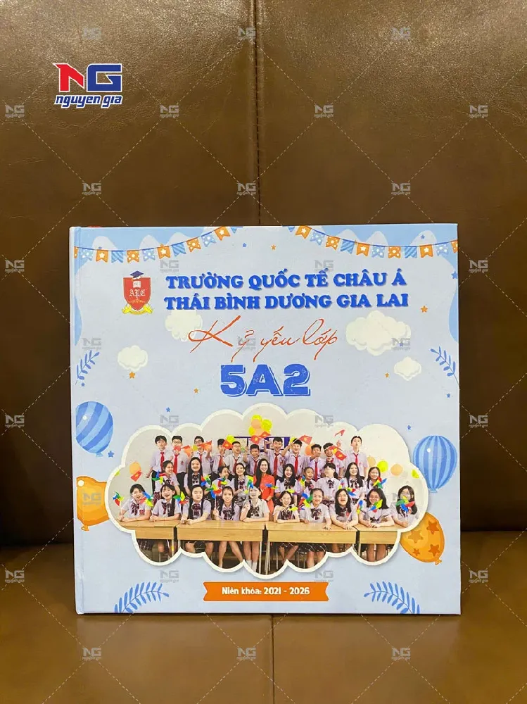 Mẫu kỷ yếu lớp 5A2 trường Gia Lai