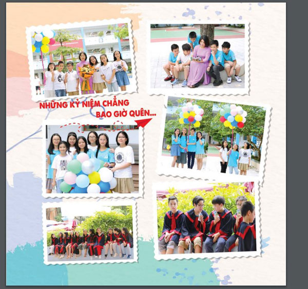 in kỷ yếu là nơi lưu giữ lại khoảnh khắc