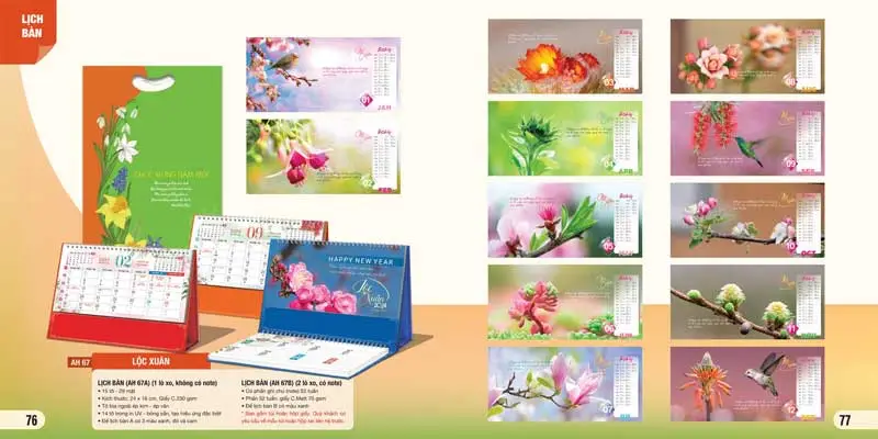 Lịch bàn mã Ah67