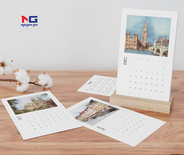 mẫu thiết kế lịch độc quyền để bàn