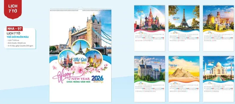 Lịch tết thuận buồm xuôi gió