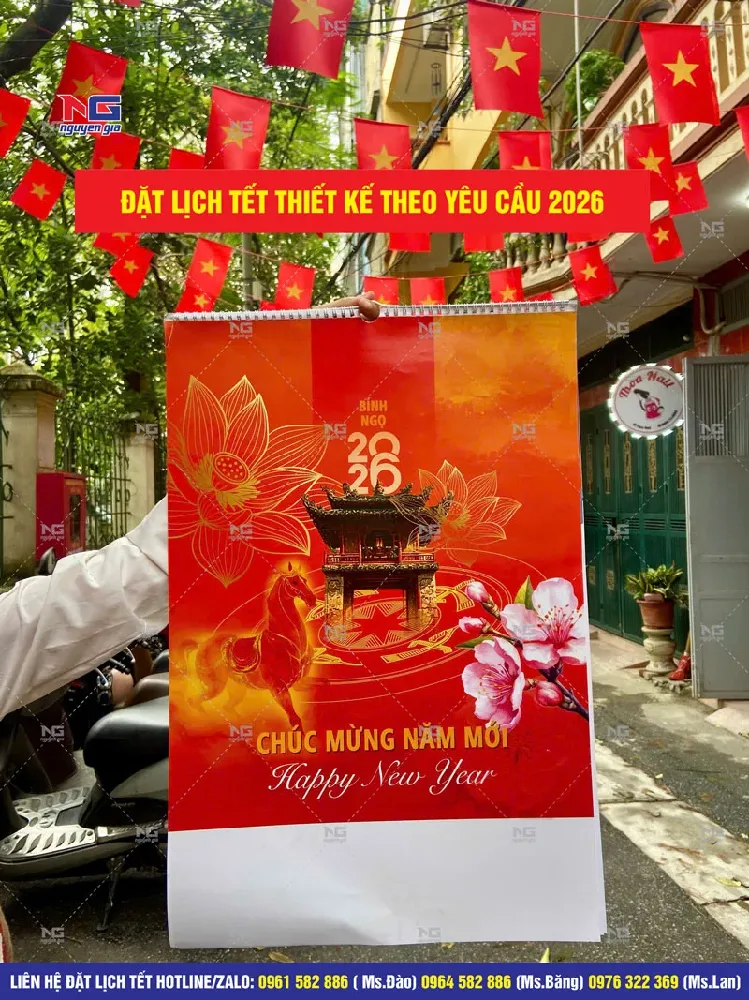 lịch 7 tờ treo tường