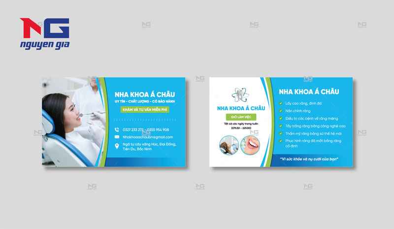 mẫu card visit đẹp