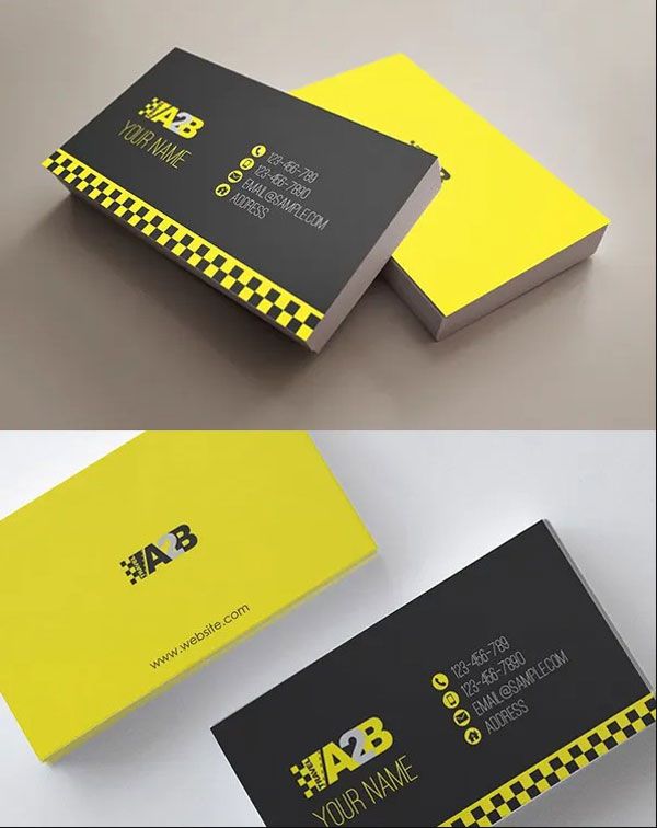 Card taxi du lịch đẹp