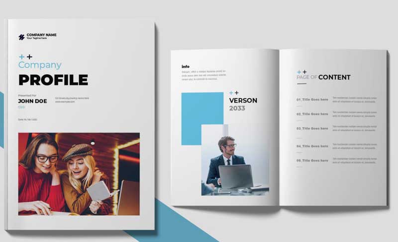 mẫu profile công ty đẹp