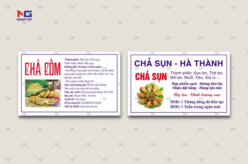 in tem decal chả cốm