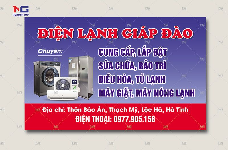 in tem decal điện lạnh