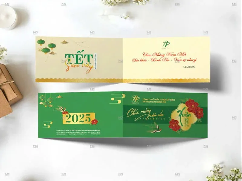 mẫu thiệp chúc tết