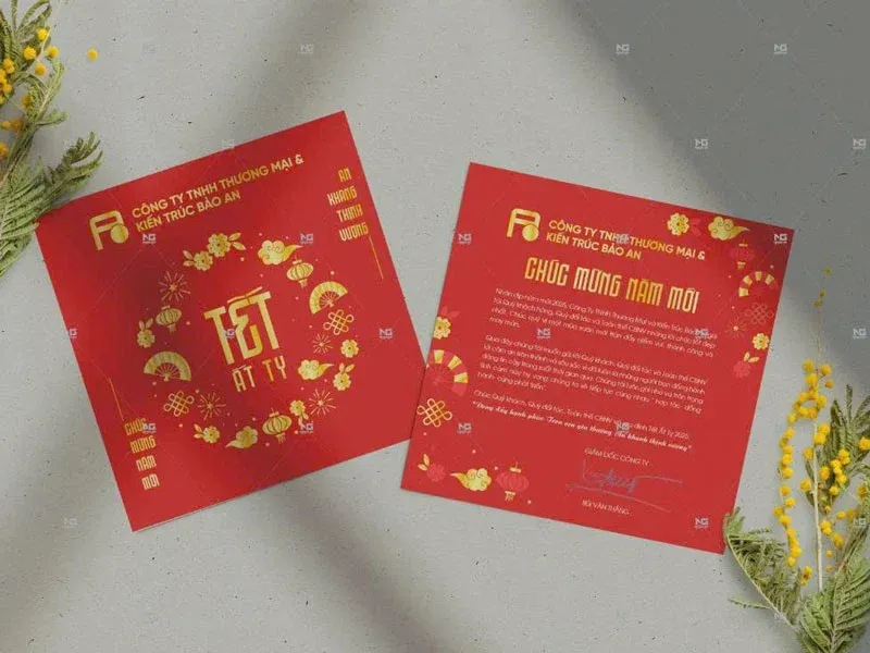 mẫu thiệp chúc tết