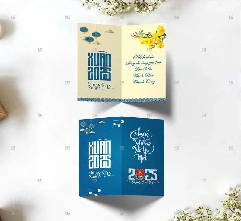 mẫu thiệp chúc tết đẹp