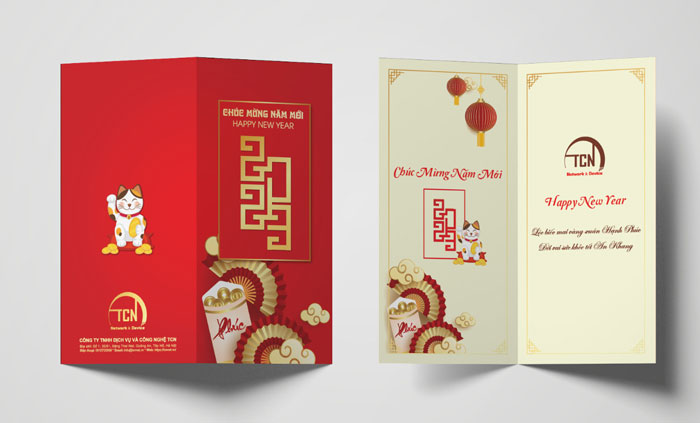 Mẫu thiệp công ty TCN
