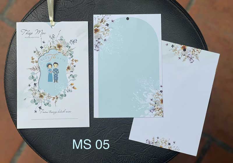mẫu thiệp cưới Hà Nội đẹp