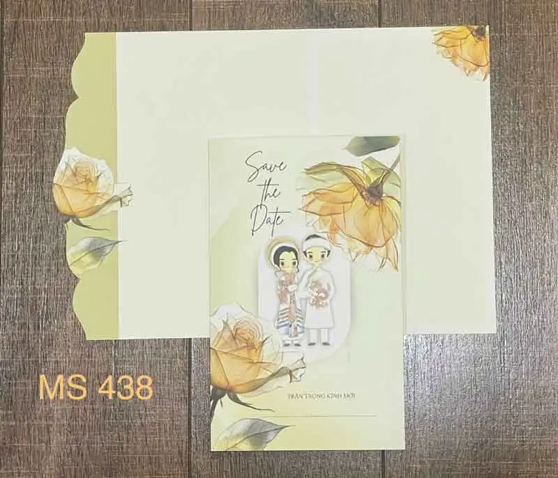 mẫu thiệp cưới tại Hà Nội