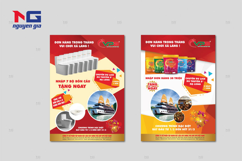 Tờ rơi quảng cáo đẹp