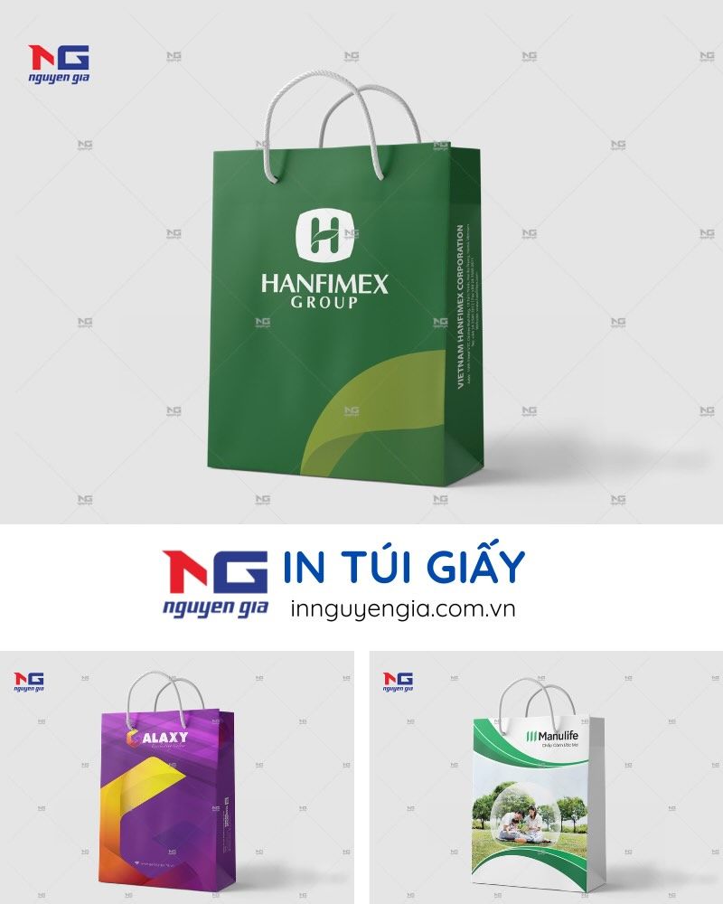 Dịch vụ in túi giấy rẻ nhất tại Hà Nội